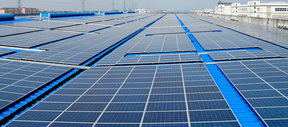工业厂房屋顶光伏